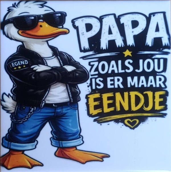 Papa tegeltje