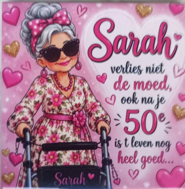 Sarah tegeltje