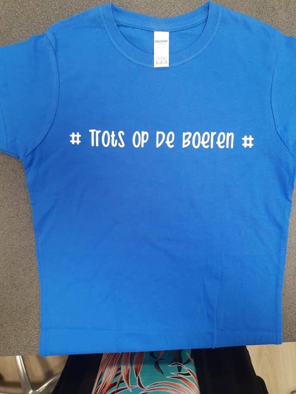 Blauw tshirt