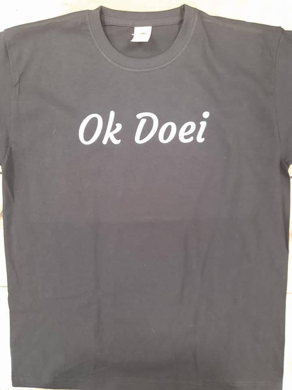 Zwart shirt, OK Doei (verkocht)