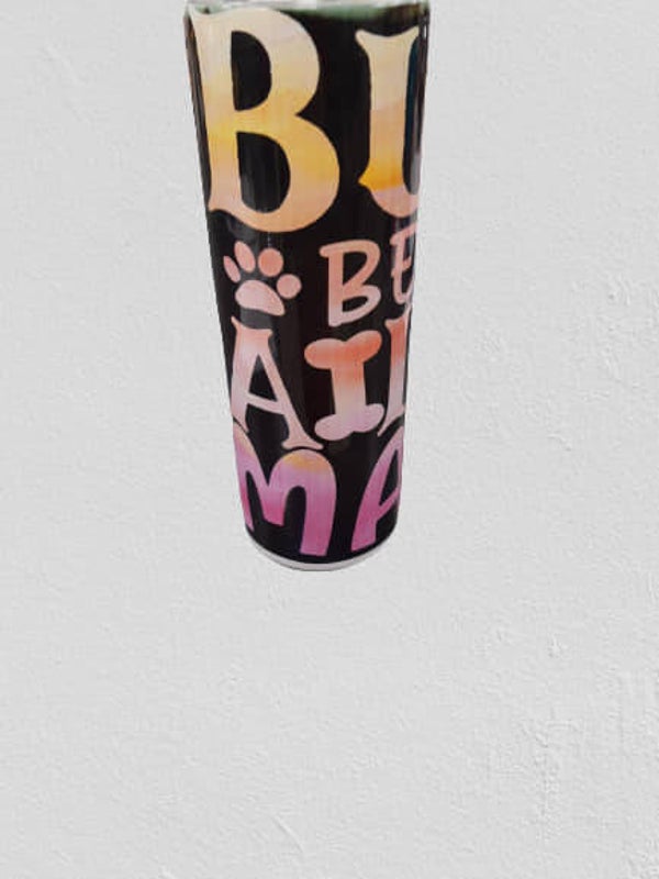 Tumbler 20oz met Busy/ Dogmama afbeelding