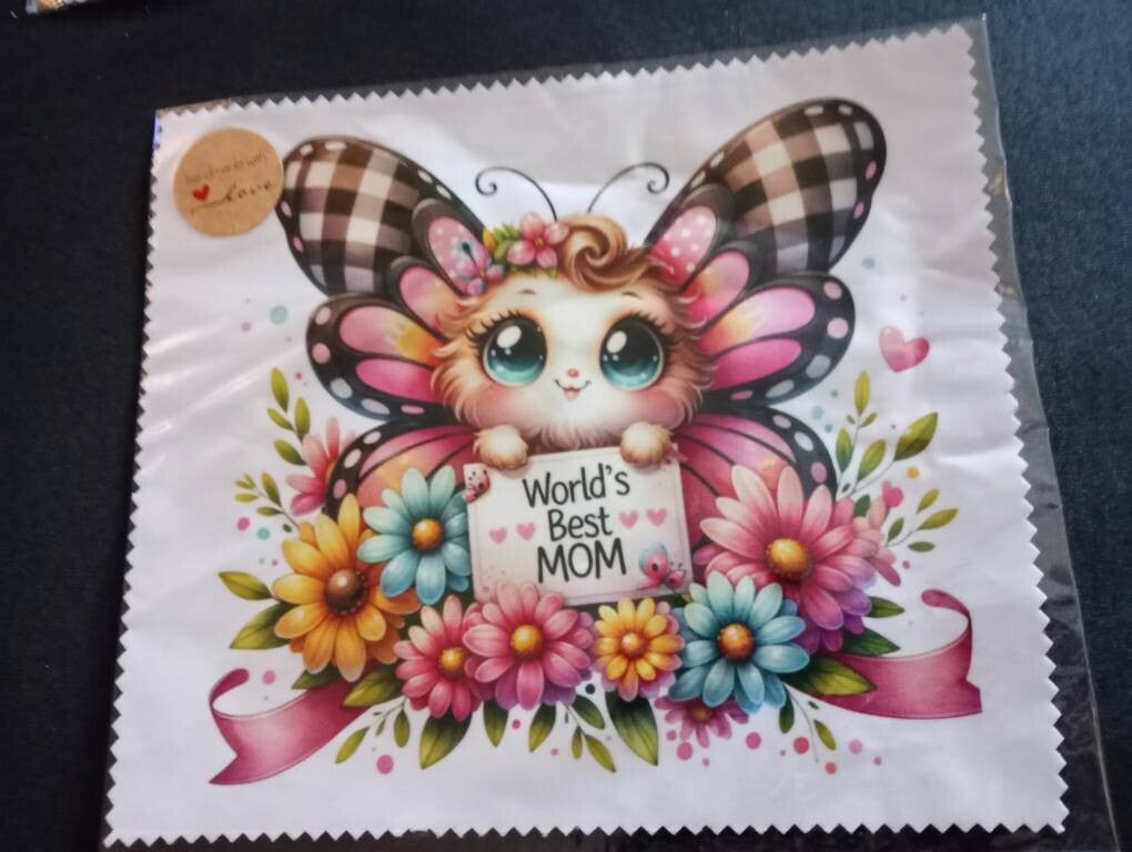 Brillendoekje vlindermom