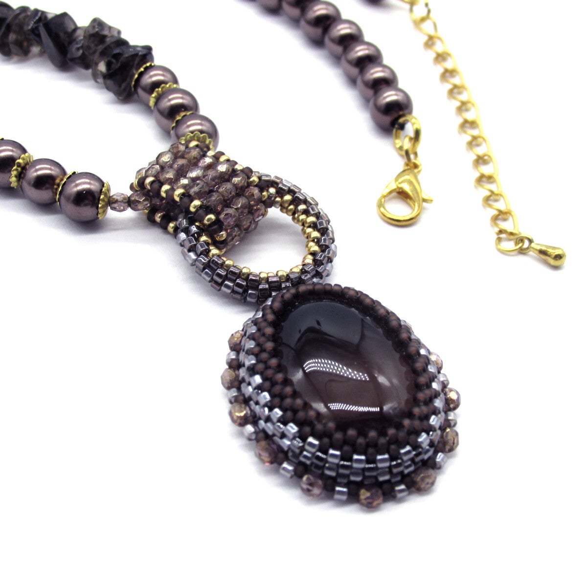 Smokey Quartz Pendant Necklace