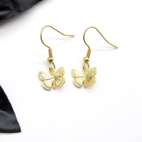 Delicate Butterfly Earrings