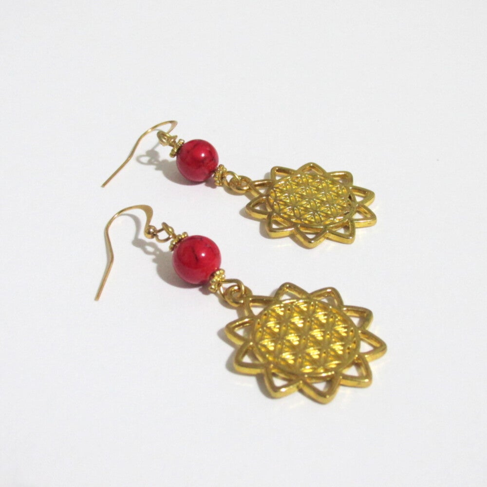 Flower Of Life Earrings