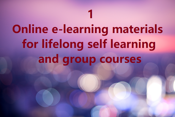Chinese e-learning group courses