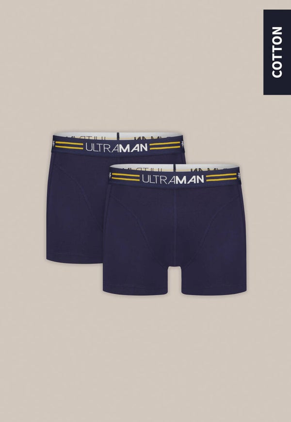 Boxers Cotton 2-pack Navy