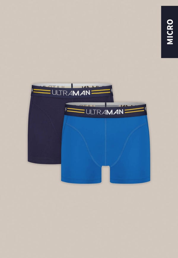 Boxers Micro 2-pack Navy+Blue