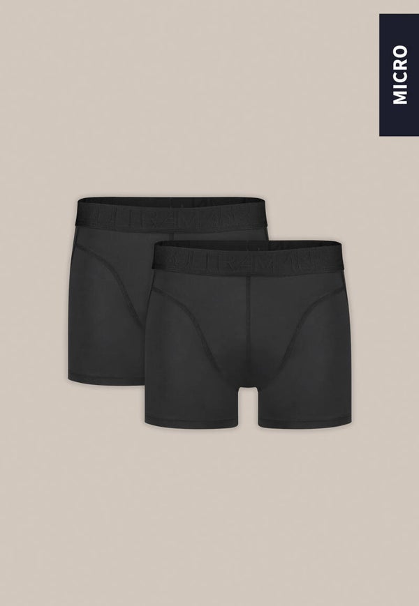 Boxers Micro 2-pack Black