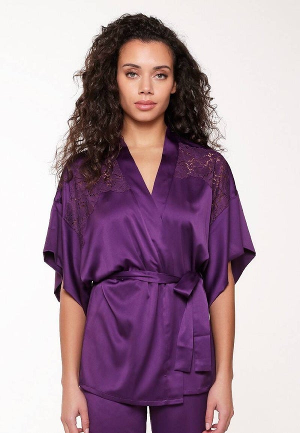 LingaDore Majesty Purple Kimono