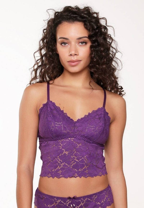 LingaDore Majesty Purple Bralette