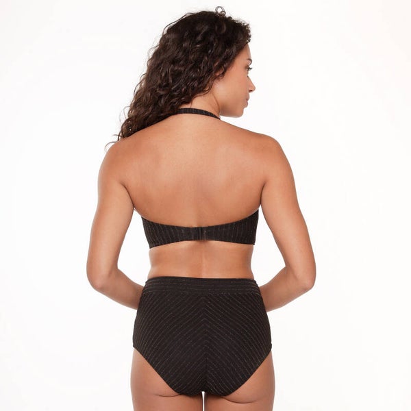 LingaDore Black Lurex High Waist