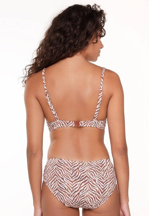 LingaDore Zebra Brown Bikini Broekje
