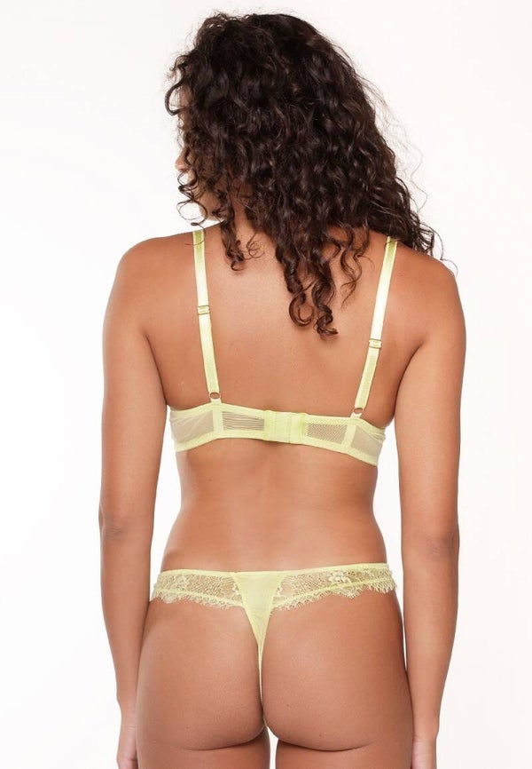 LingaDore Sunny Lime Lace String
