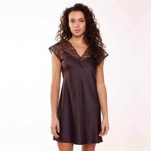 LingaDore Slipdress Dark Pepper