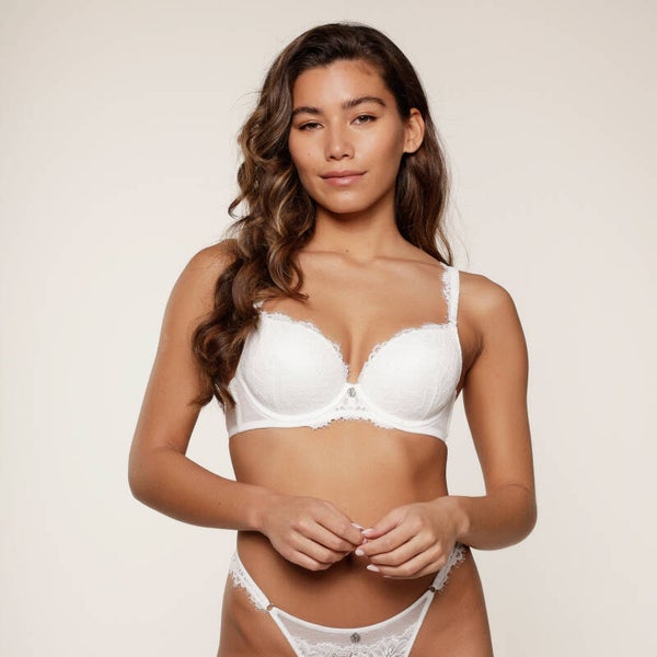 LingaDore Lace Push Up White