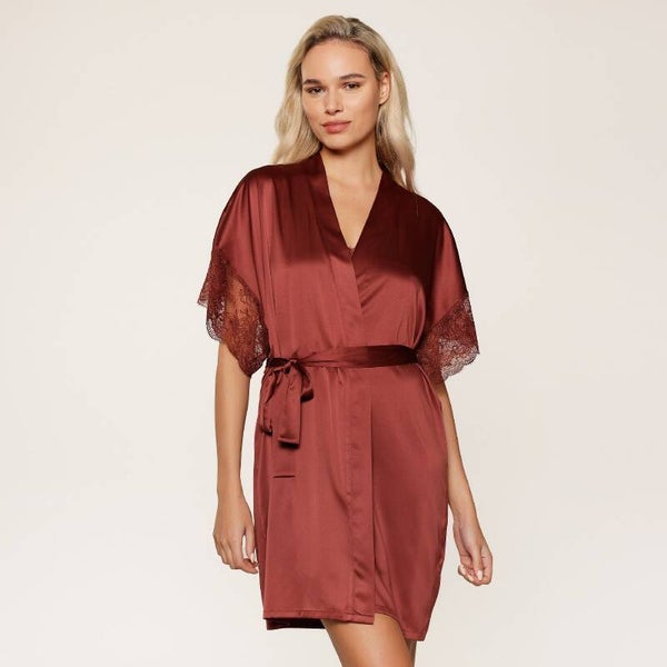 LingaDore Kimono Beautiful Bordeaux