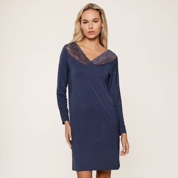 LingaDore Pyjama Dress Blue