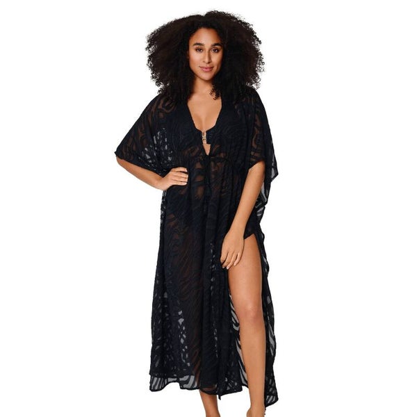 LingaDore Beach Kimono Black