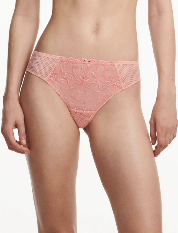 Chantelle Fleurs Signature Tanga Candlelight Peach