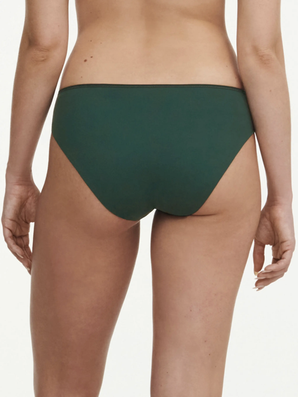 Chantelle Graphic Support Brief Dark Green