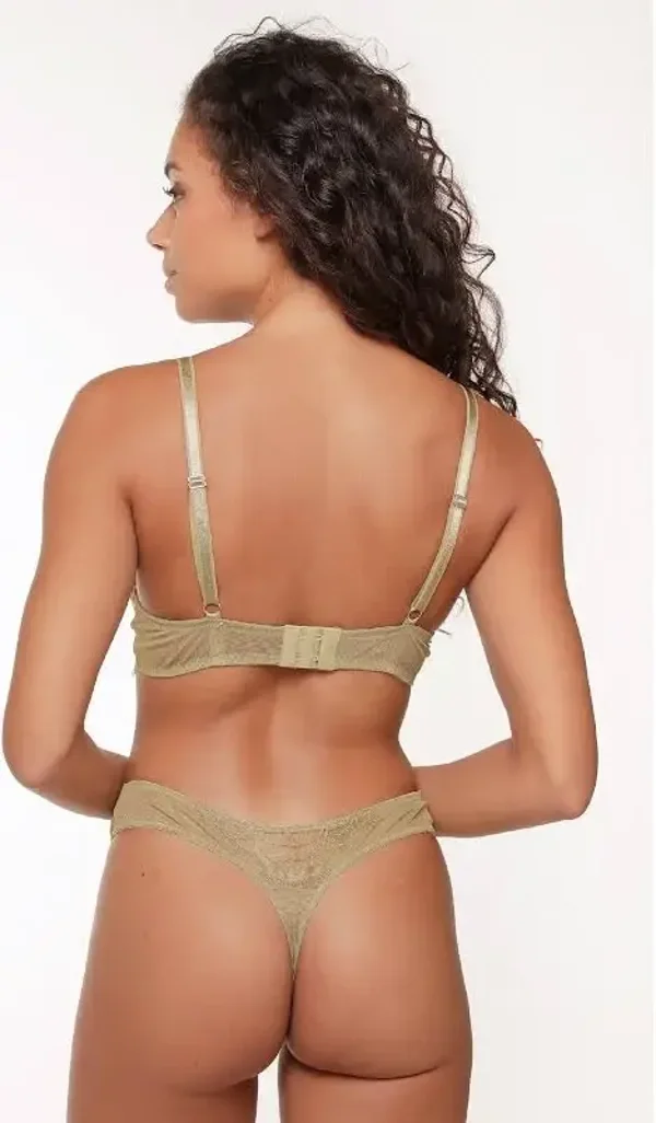 LingaDore Olive Lace String