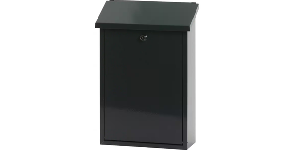 V-PART Toledon Briefkasten Grau Verzinkter Stahl 27 x 12 x 40 cm