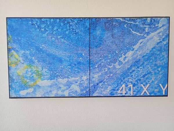 PROMOCION ESPECIAL .   Edición   exclusiva para los que adquieran  los NFTs Fractales   A=  30x 30      B 60 x 60  y    dipticos