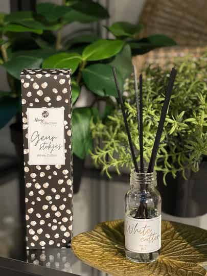 The Big Gifts - Geurstokjes - White Cotton