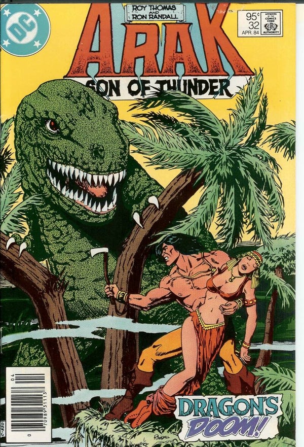 Arak/Son of Thunder. No. 32. Apr 1984 DC. Gr. 9.0