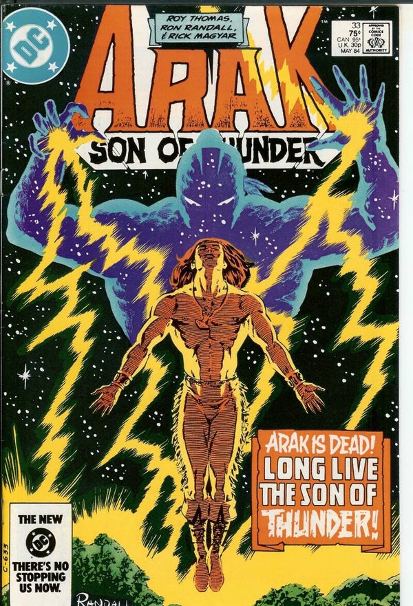 Arak/Son of Thunder. No. 33. May 1984 DC. Gr. 9.8