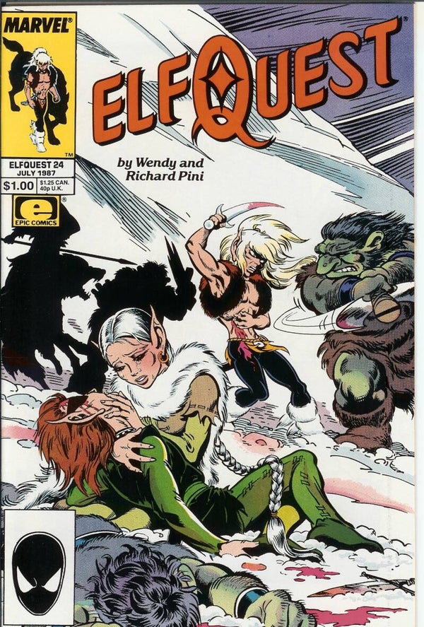 Elfquest. No.24 Jul 1987 Marvel/Epic Gr. 10.0