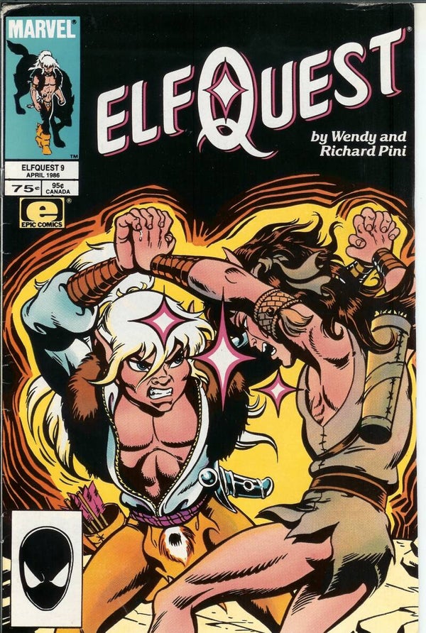 Elfquest. No.9 Apr 1986 Marvel/Epic Gr. 8.5