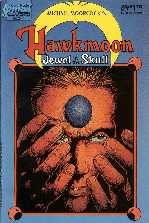 Hawkmoon: The Jewel in the Skull. No.2. Jul. 1986. First. Grade 9.9
