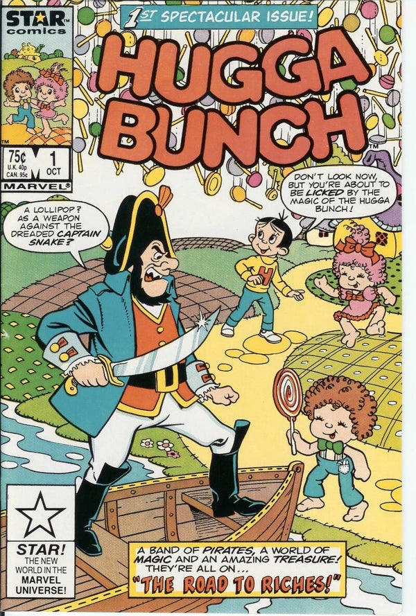 Hugga Bunch No.1. Oct. 1986. Marvel(Star). Grade 9.9