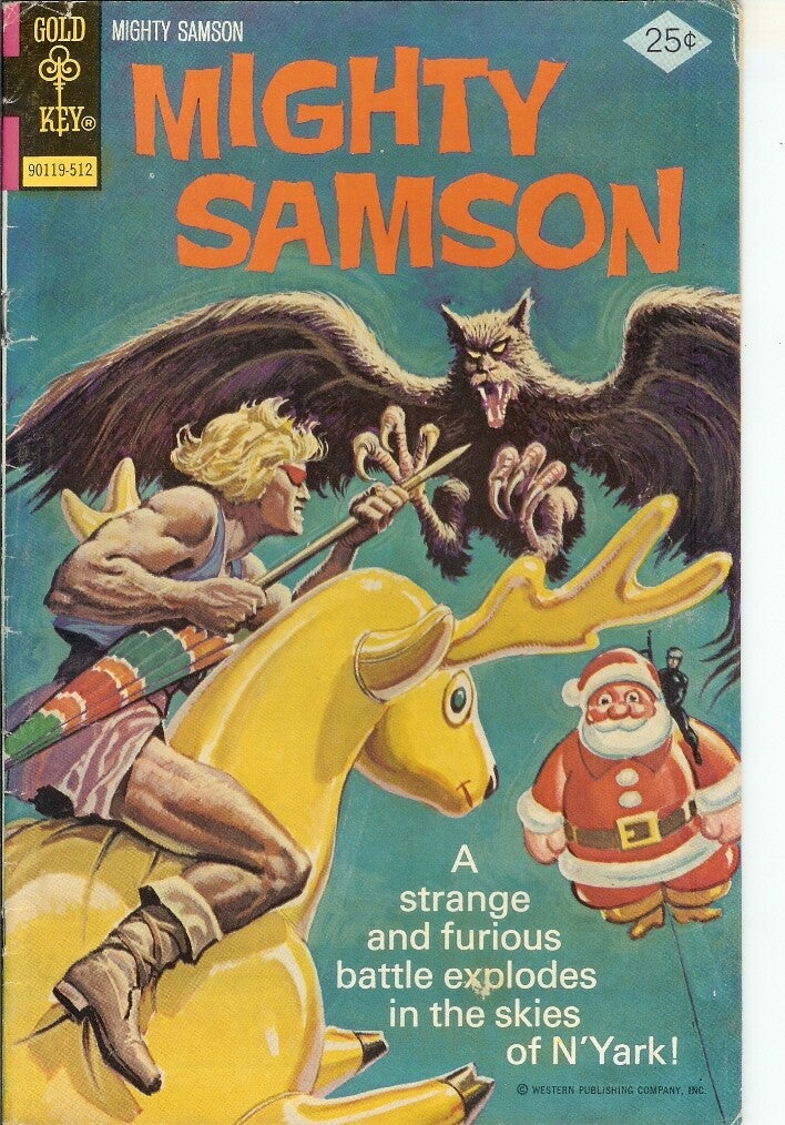 Mighty Samson No. 30. Dec. 1975. Gold Key. Gr. 8.5