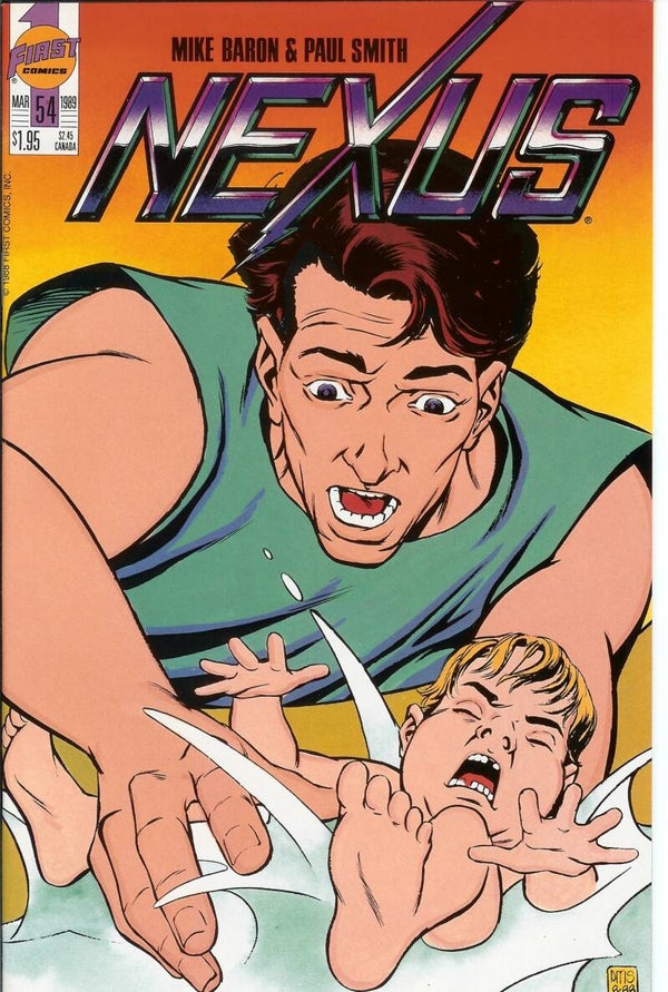 Nexus. V2. No.54. Mar. 1989. First. Grade 10.0