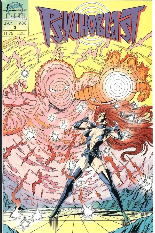 Psychoblast. No. 3 Jan. 1988. First. Grade 9.9