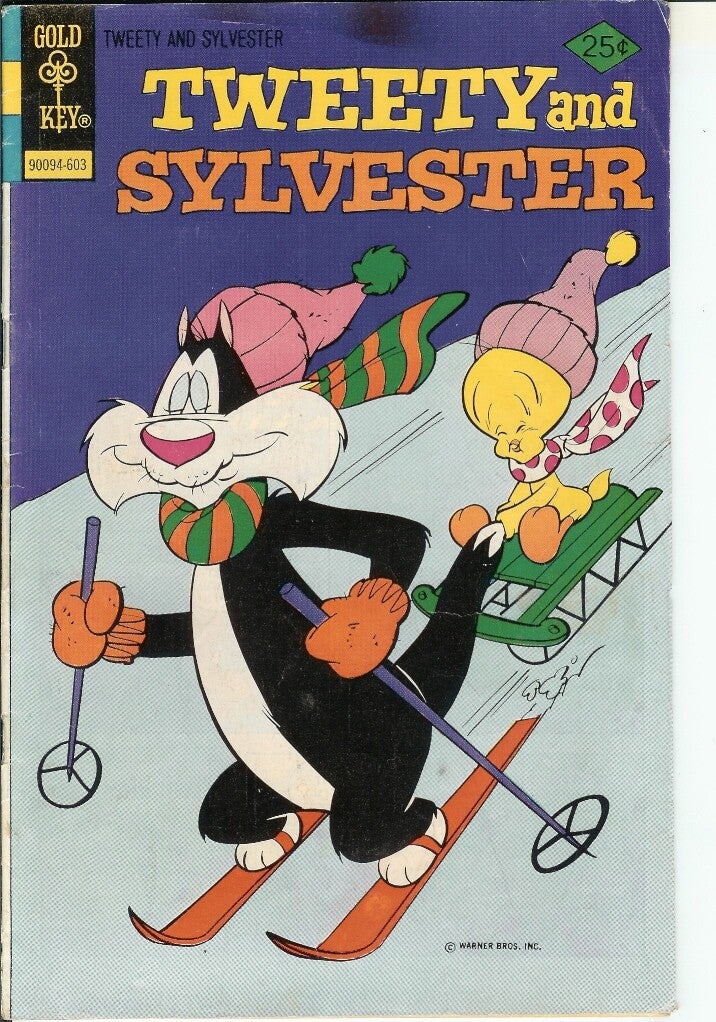 Tweety and Sylvester. No. 55. Mar. 1976. Gold Key. Gr. 7.5