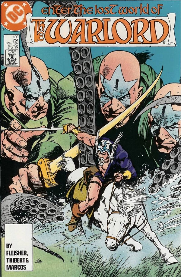 Warlord. No. 120. Aug. 1987. DC. Grade 9.9.