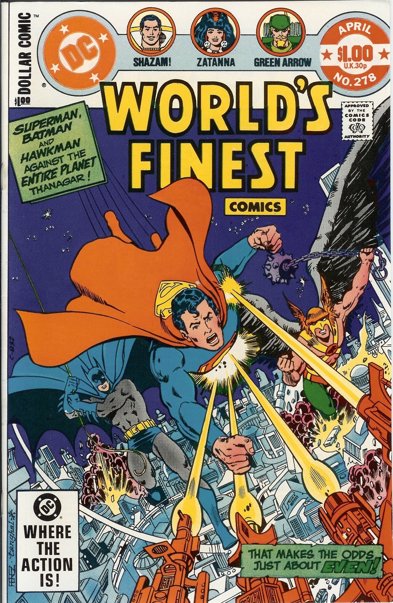 World's Finest Comics. No. 278. Apr 1982. DC. Grade 9.9