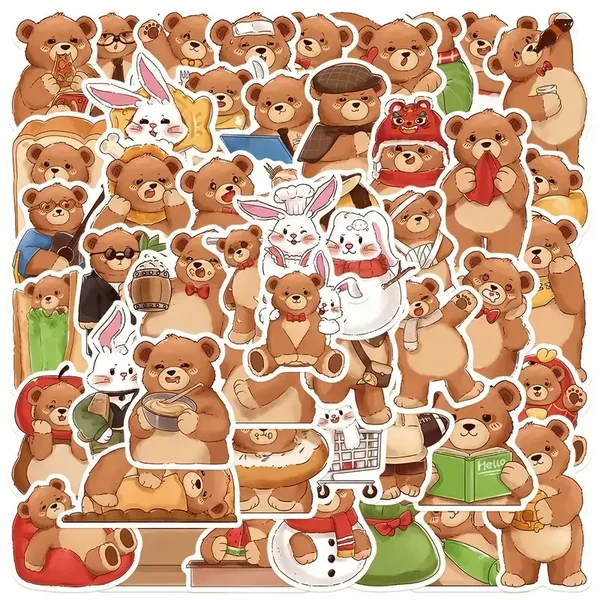 Teddyberen stickers