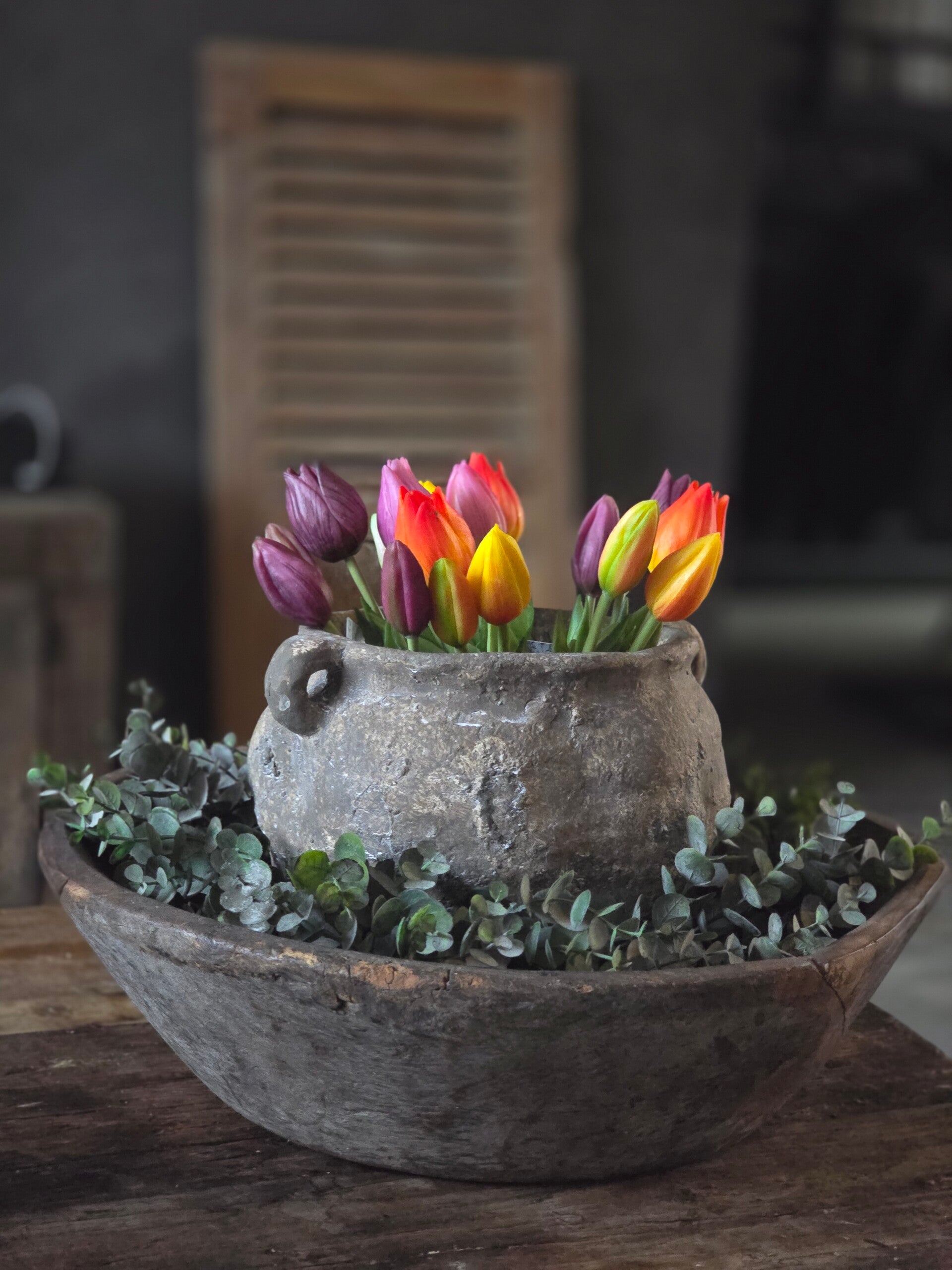 Kunst tulp Real Look Roze