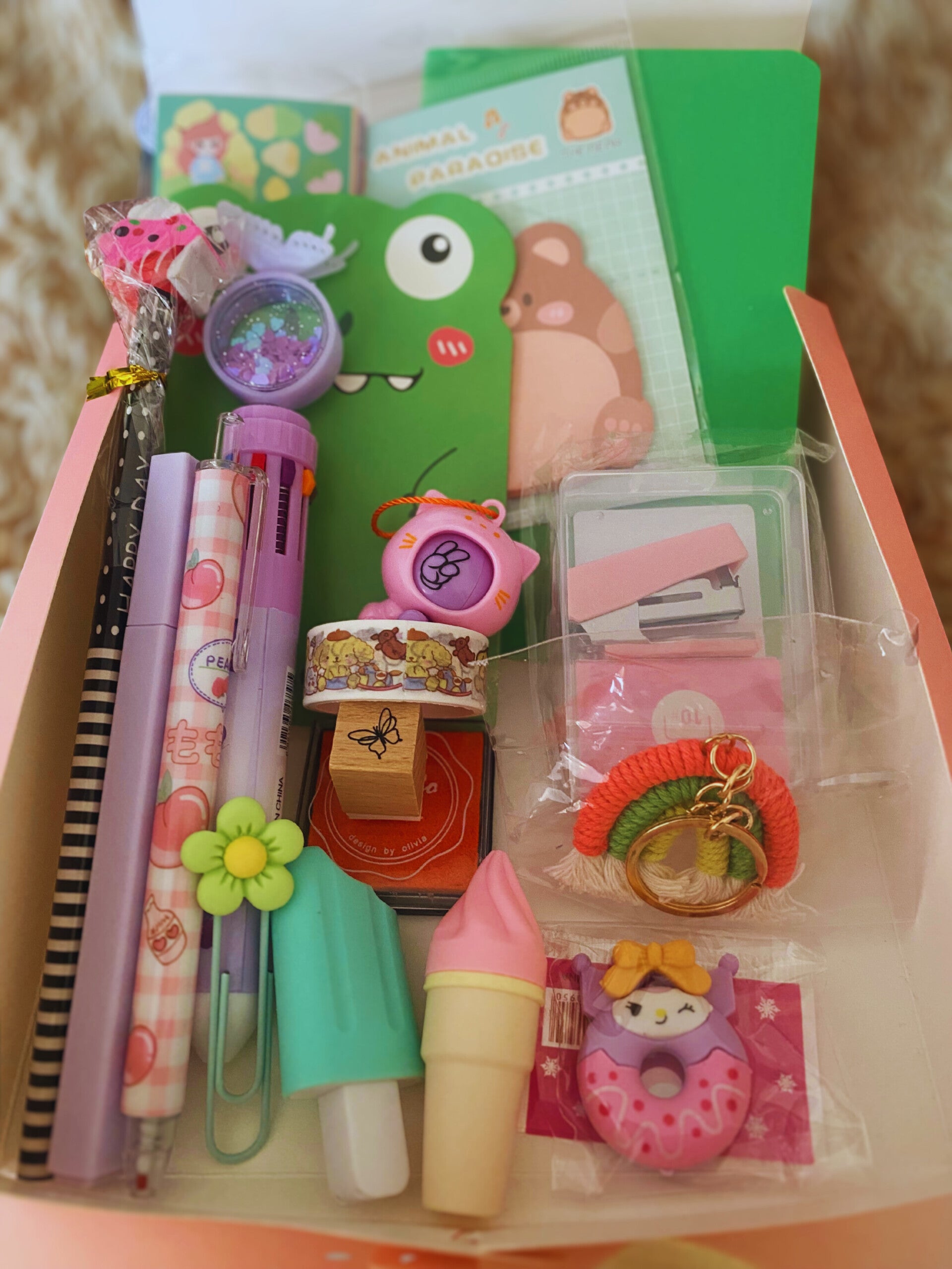 The stationary box