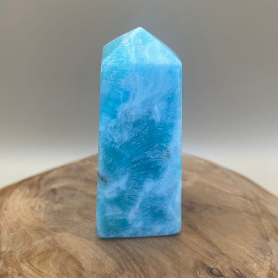 Blue Aragonite Tower (Stock No.721)