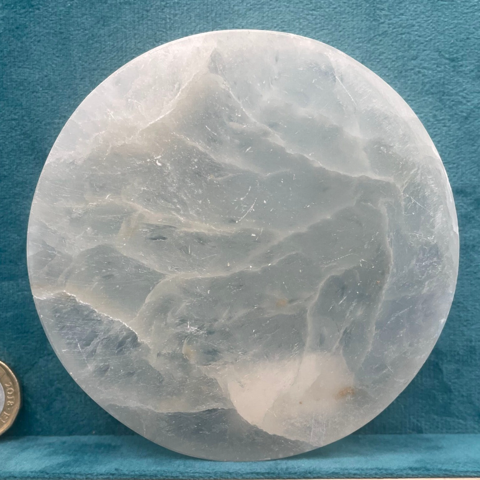 Selenite Disk (Stock No.654)