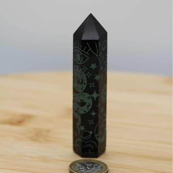 Obsidian Chakra Tower