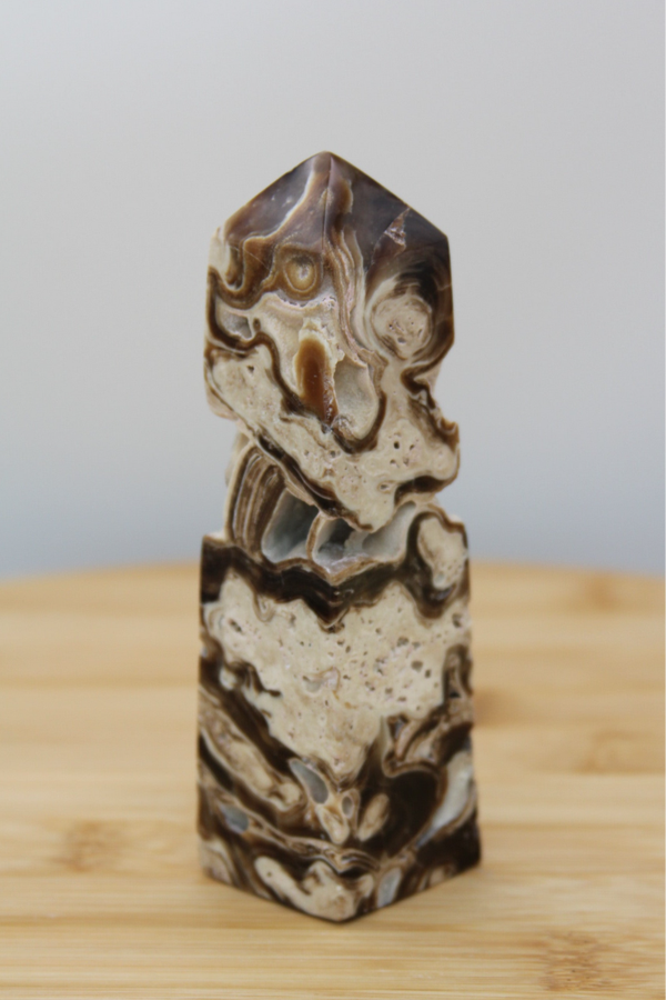 Chocolate Calcite Tower