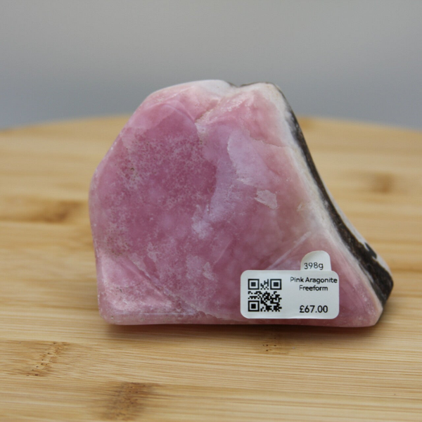Pink Aragonite Freeform (398grams)