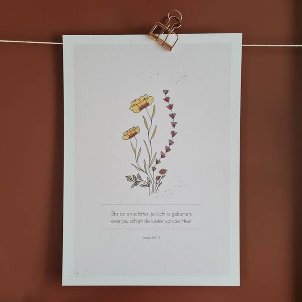 Poster | sta op en schitter